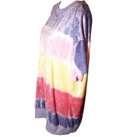 NEW Anthropologie Maronie Tie-Dye Mini Dress/Tunic/Swim Cover-Up Size‎ S - Picture 3 of 10